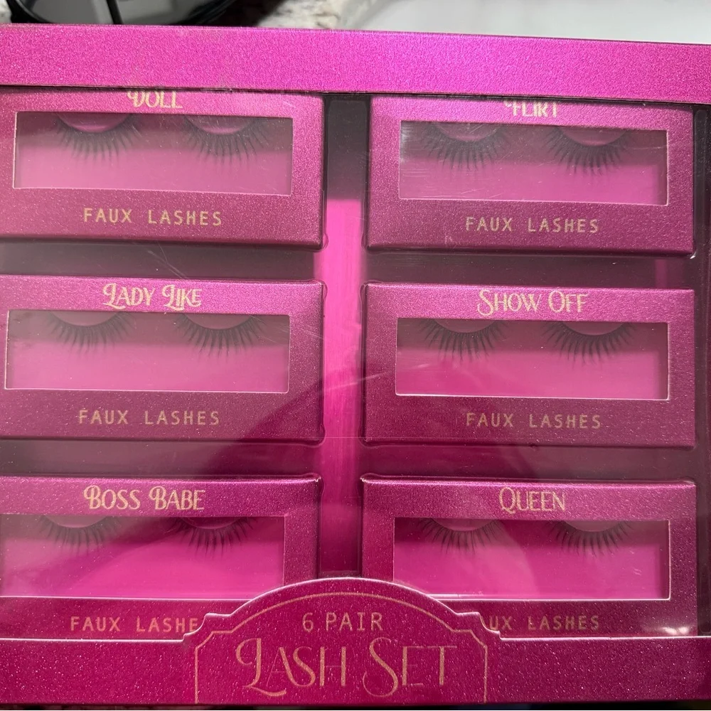 Lifestyle Products 6 Piece Faux Lash Set
